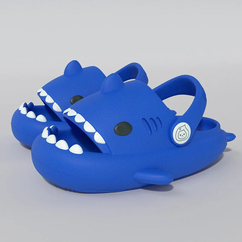 Chinelo Shark Infantil com Alça no Calcanhar