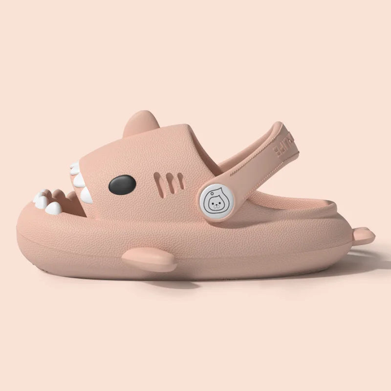 Chinelo Shark Infantil com Alça no Calcanhar