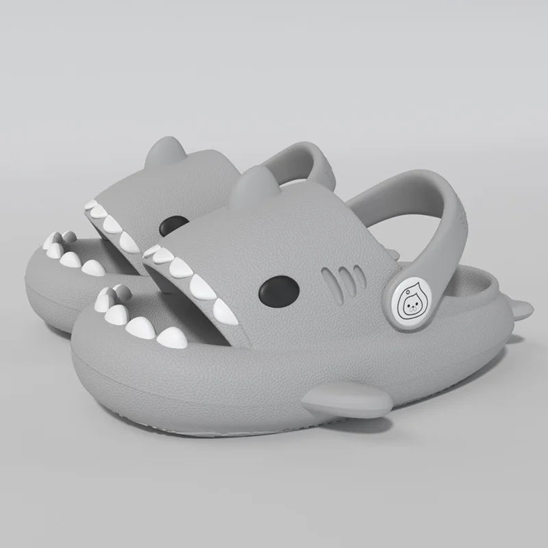 Chinelo Shark Infantil com Alça no Calcanhar