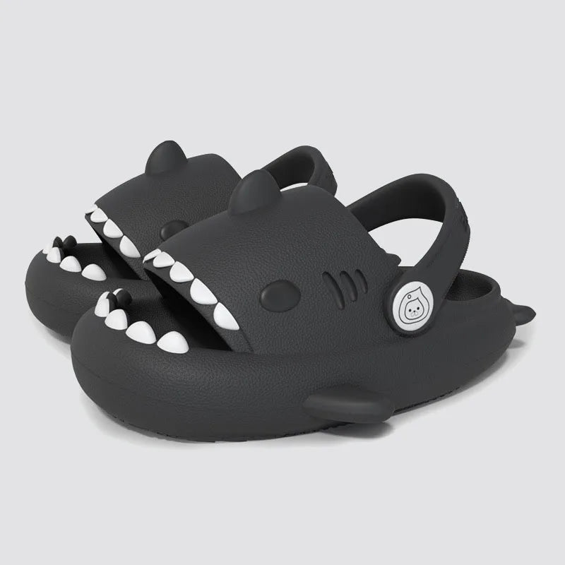 Chinelo Shark Infantil com Alça no Calcanhar