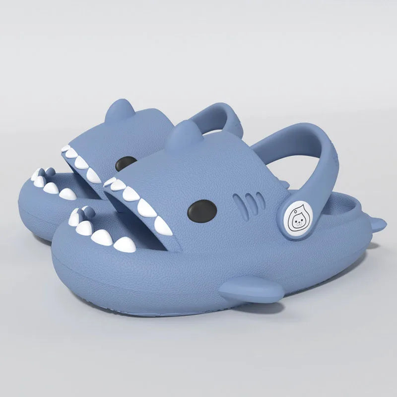 Chinelo Shark Infantil com Alça no Calcanhar